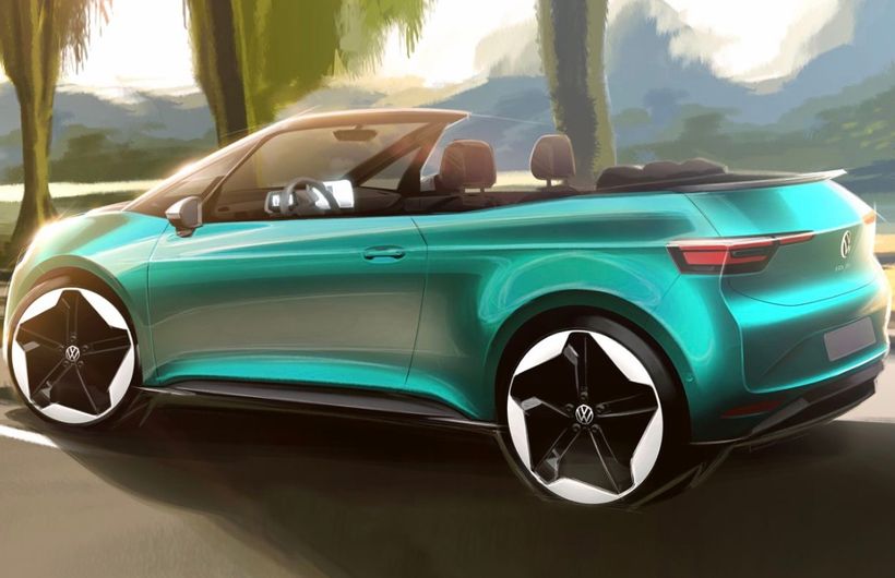 Volkswagen ID.3 cabrio convertible concept